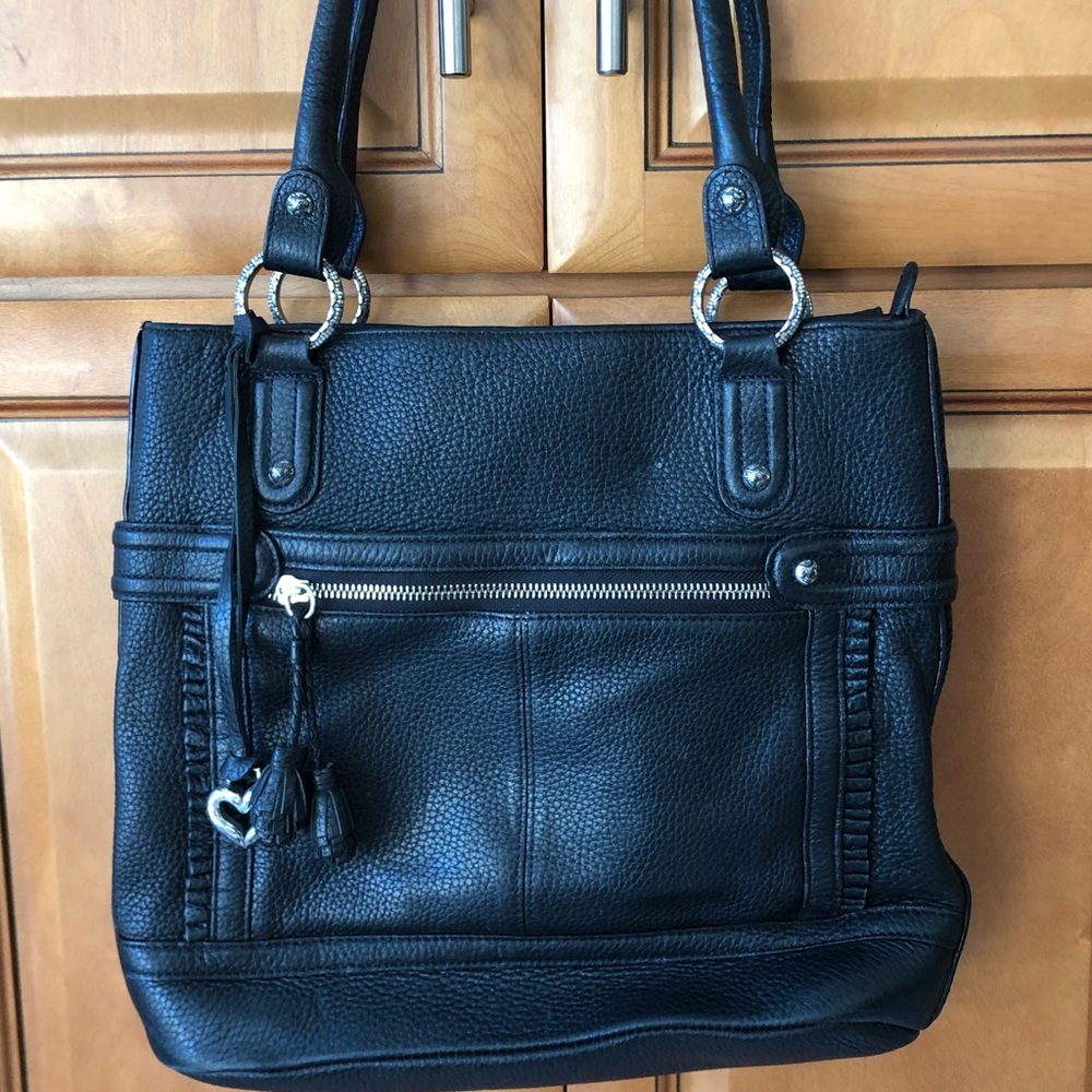 SOLD!!! 👠Brighton Black Leather Bag